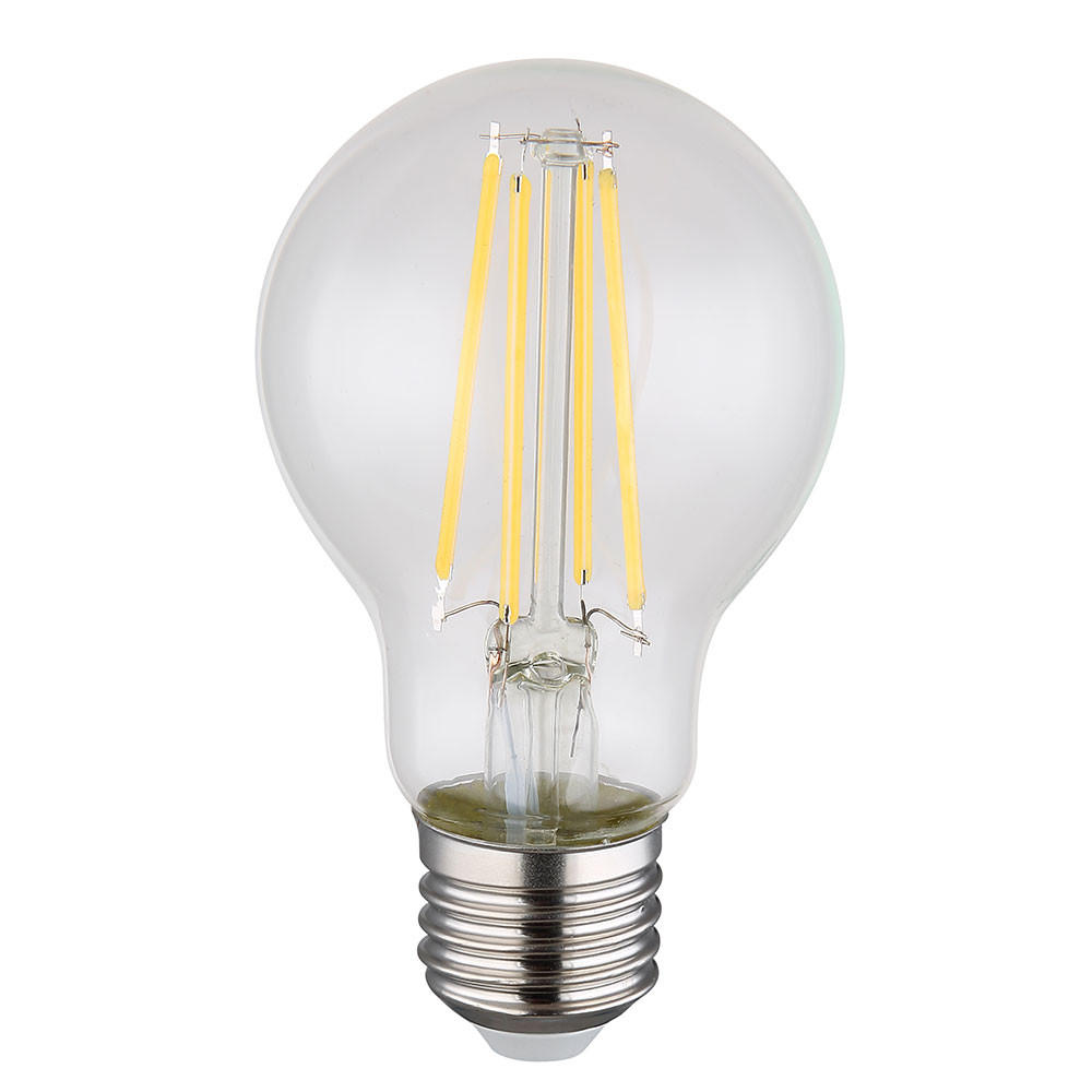 LED FILAMENT LEUCHTMITTEL Klar 806 Lumen - Klar, Glas (6/10.6cm) - Globo Lighting