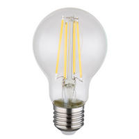 LED FILAMENT LEUCHTMITTEL Klar 806 Lumen - Klar, Glas (6/10.6cm) - Globo Lighting