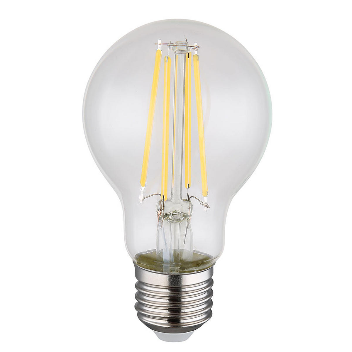 LED FILAMENT LEUCHTMITTEL Klar 806 Lumen - Klar, Glas (6/10.6cm) - Globo Lighting