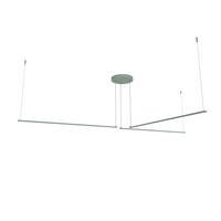LED-HÄNGELEUCHTE - Grün, Metall (2/100/2cm) - Lumicom