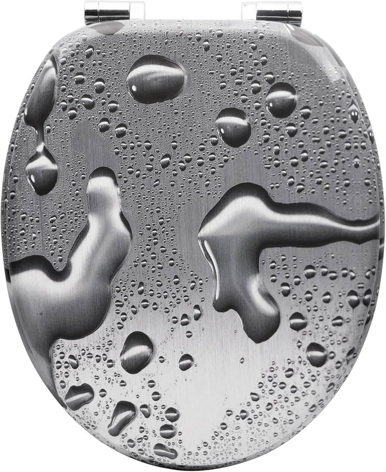Woltu WC Grau 37x5.7x43 cm