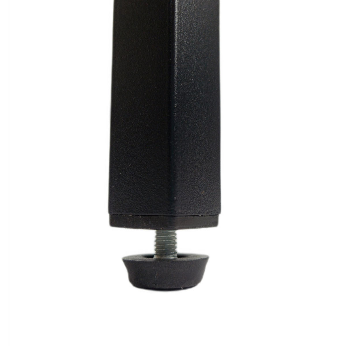 KONSOLENTISCH Holzoptik Metall Dunkelbraun Schwarz 100×35×80 cm - Dunkelbraun/Schwarz, Holzwerkstoff/Metall (35/100/80cm) - Begryf