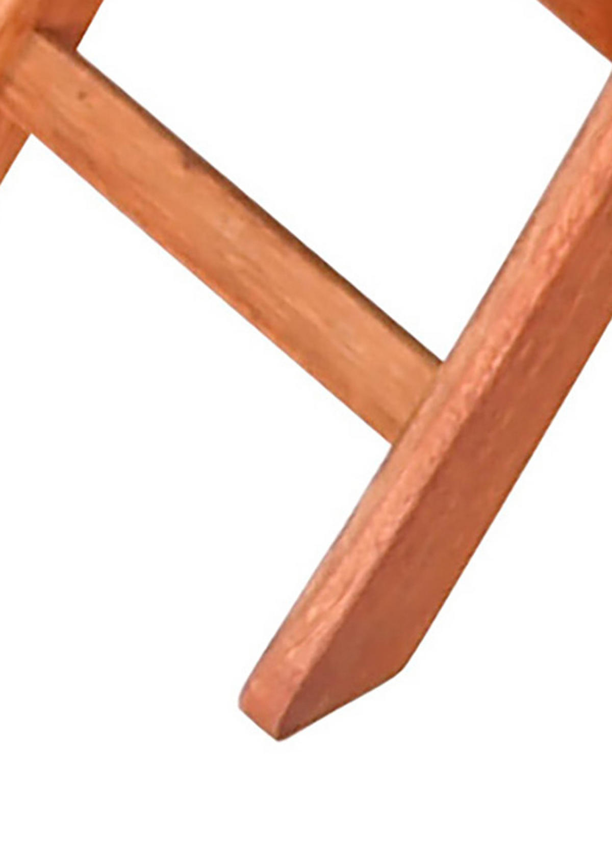 BEISTELLTISCH klappbar - Gartentisch SAIGON 48cm rund, Eukalyptus geölt - Braun, Holz (48/48/45cm) - TPFGarden