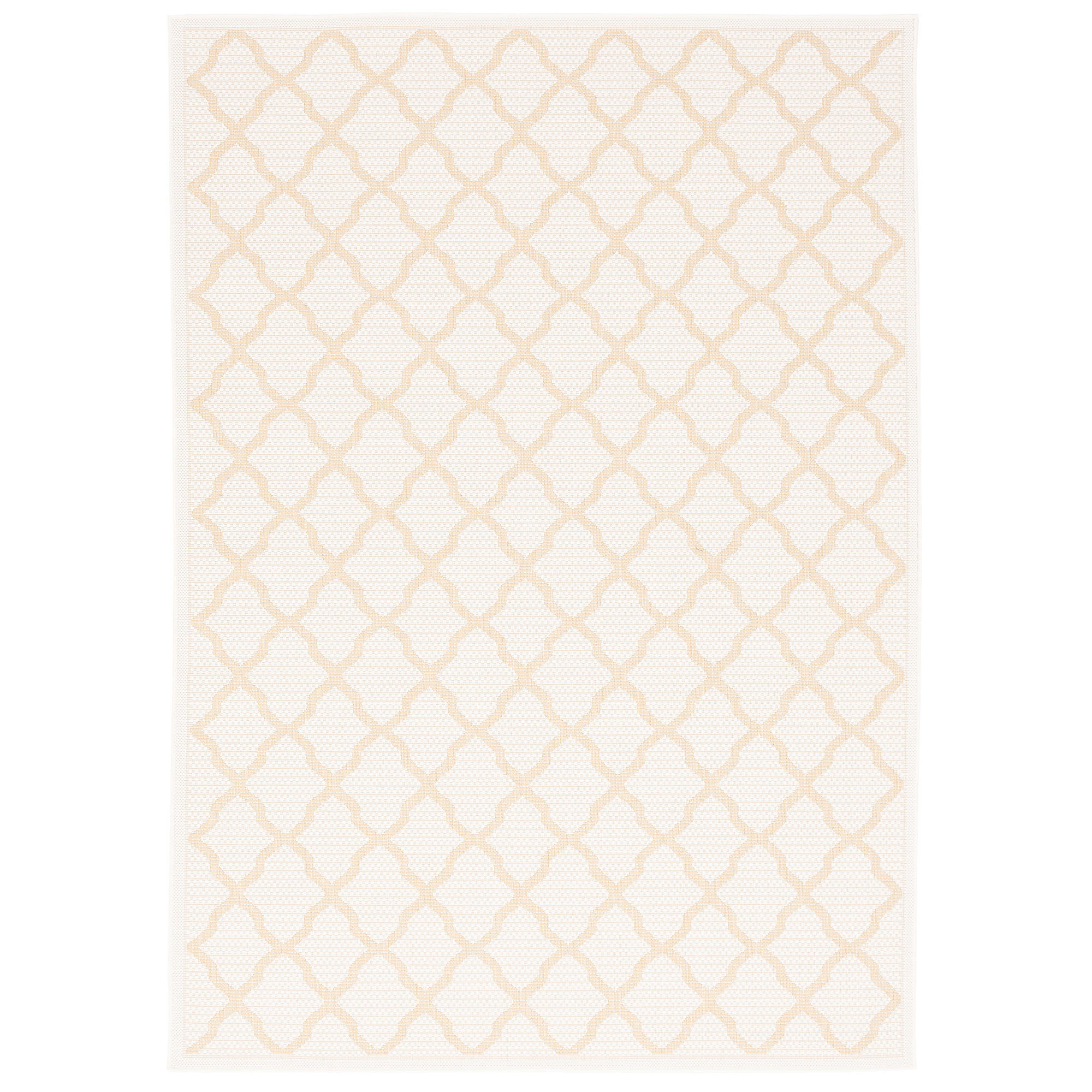 IN & OUTDOOR TEPPICH FLACHGEWEBE VALENCIA MODERN - Creme, Textil (80/150cm) - Pergamon