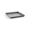 BLUMENTOPFUNTERSETZER Square 43/43/3,5 cm Grau - Grau, Kunststoff (43/3.5cm) - Ecopots