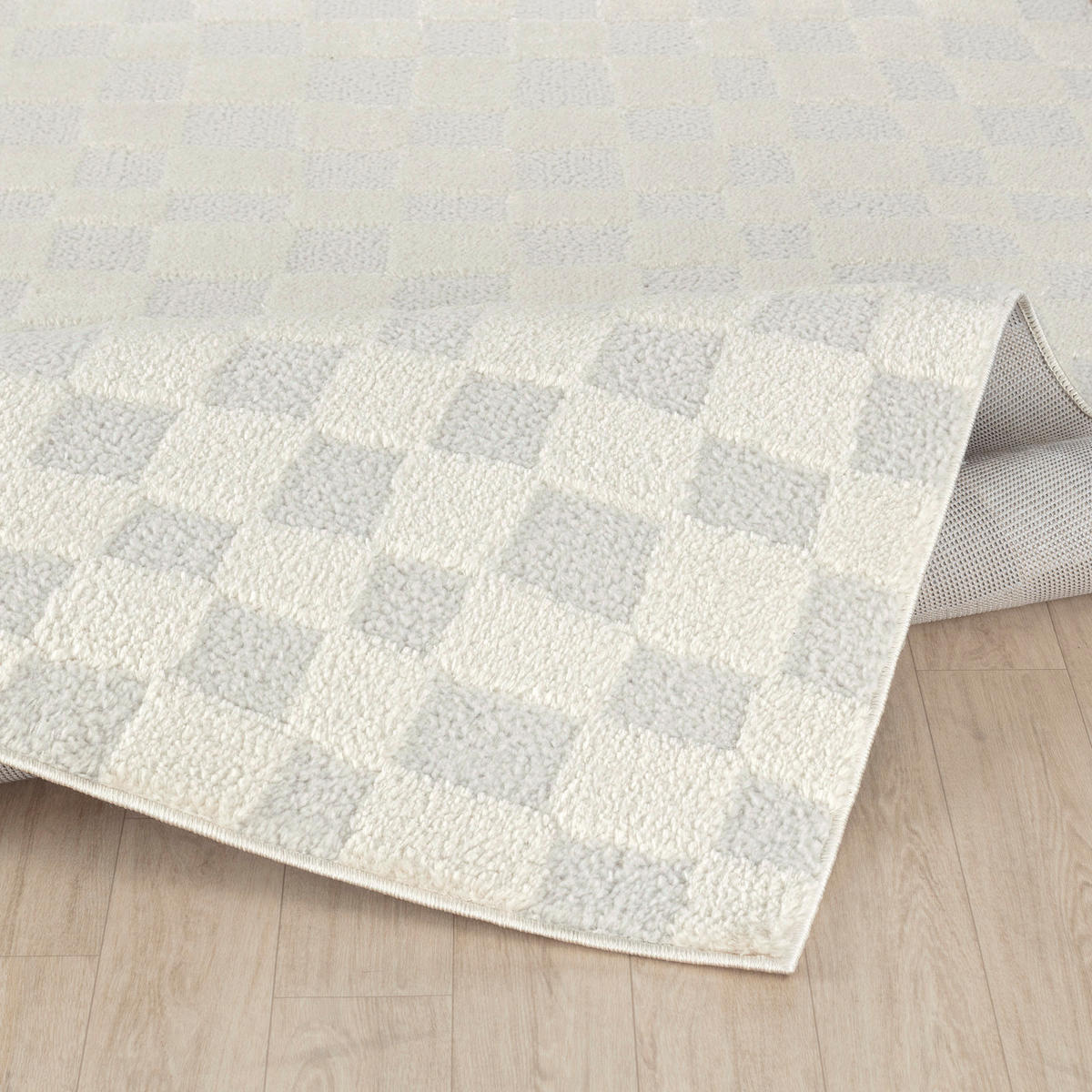 KURZFLORTEPPICH 160/213 cm Weiß - Weiß, Naturmaterialien/Textil (160/213cm) - LIVABLISS