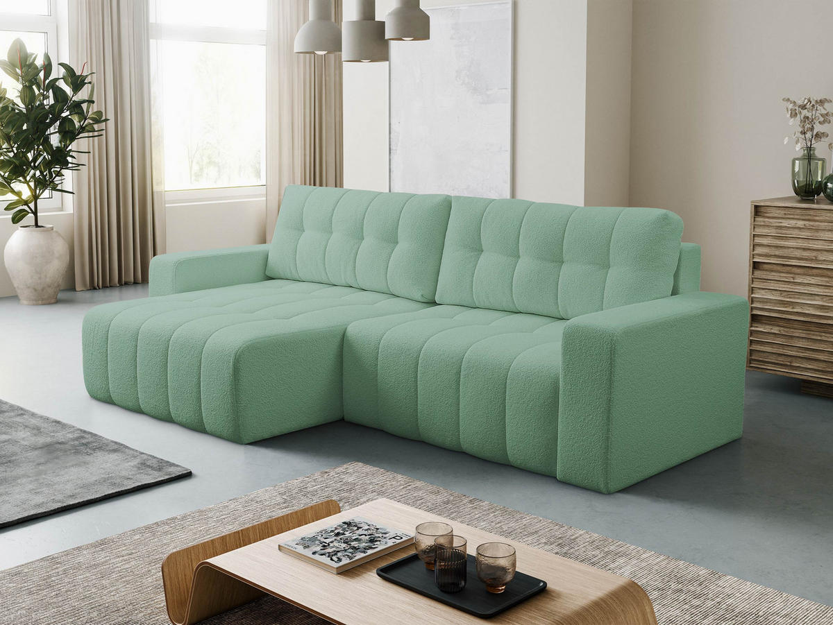 COLTAR Masone - verde mentă/negru, material plastic/material textil (245/143cm) - MIRJAN24