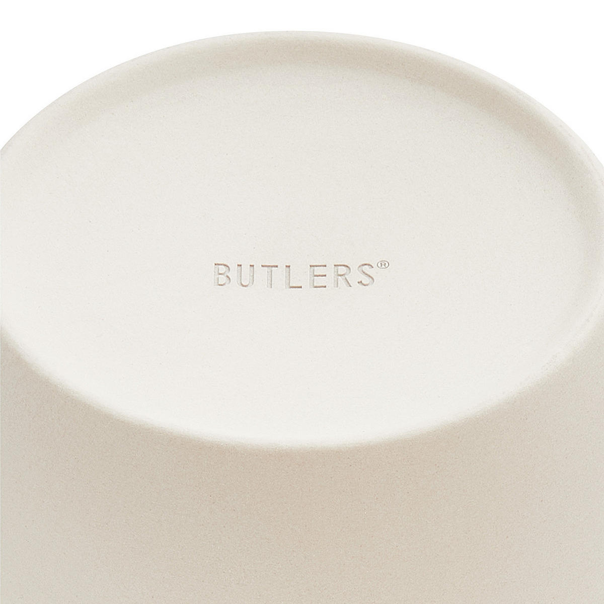 TASSE (6er Set) Me Time - Weiß, Keramik (0.35L) - Butlers