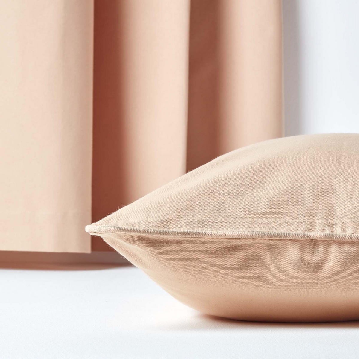 KISSENHÜLLE beige 60/60 cm, 100% Baumwolle - Beige, Textil (60/60cm) - Homescapes
