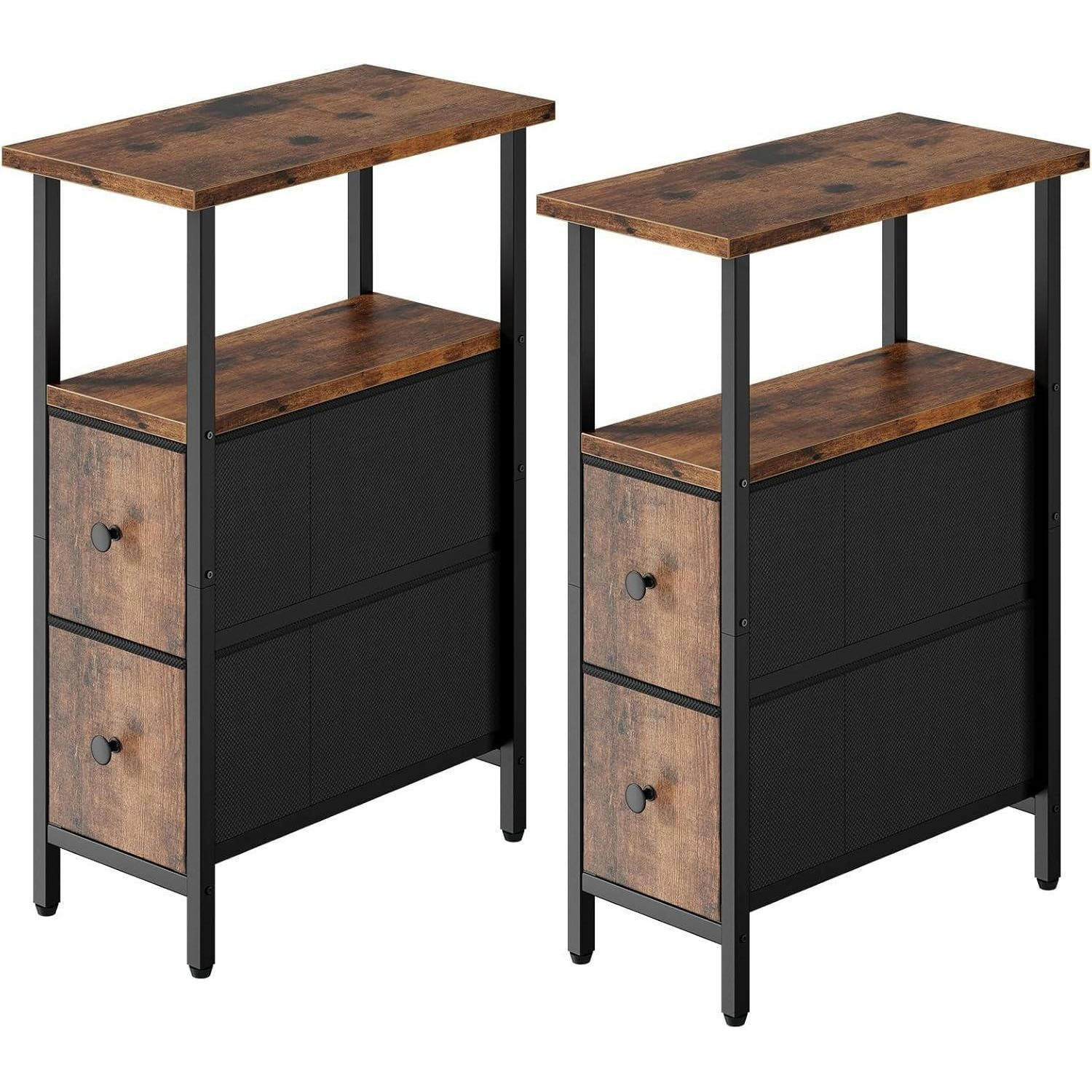 XXXLutz Beistelltisch-Set Braun 20x60x40 cm