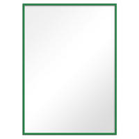 SPIEGEL - Grünes Holz - Grün, Holz/Papier (70/100/2cm) - Poster&Frame
