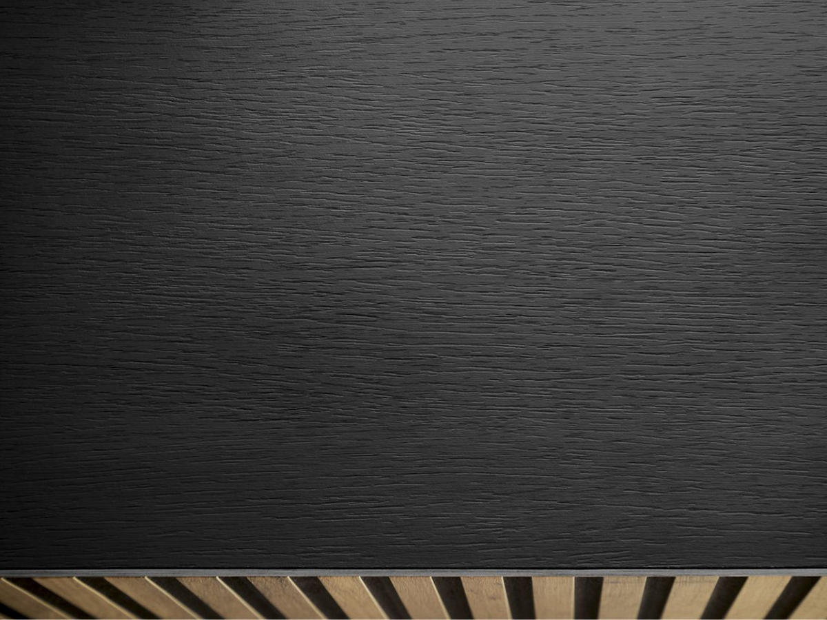 NACHTSCHRANK Graphit, Wotan Eichefarben 54 cm Deo - Eiche Wotan/Schwarz, Naturmaterialien/Metall (54/56/39cm) - Graingold