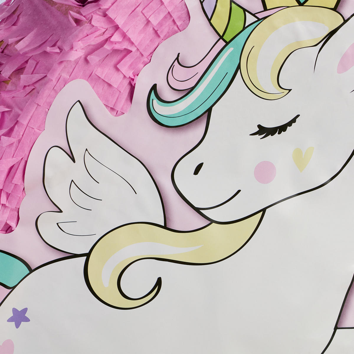 PINATA - Pink, Papier/Wellpappe (42/43/9cm) - Relaxdays