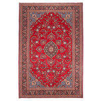 ORIENTTEPPICH handgeknüpft Ekbatan Rot 300/200 cm Schurwolle - Rot, Textil (200/300cm) - Looma