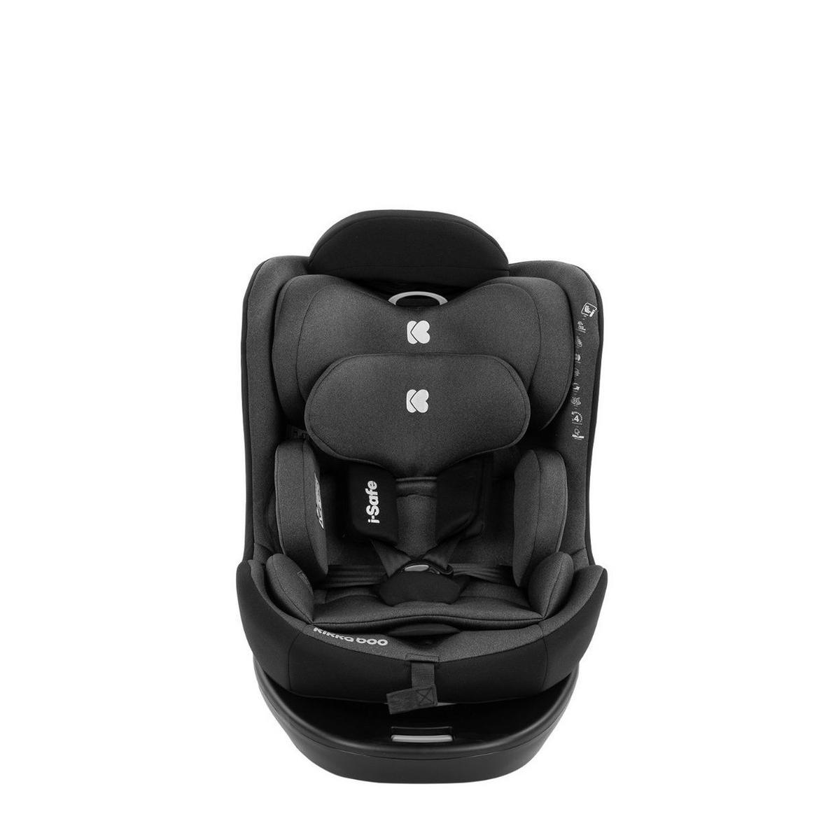 KINDERSITZ i-Safe i-Size schwarz Isofix, Top-Tether, verstellbar - Schwarz, Kunststoff (45/55/55cm) - Kikka boo