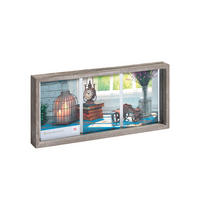 BILDERRAHMEN Rustic Galerier., 3 x 10x15 cm, grau - Grau, Holzwerkstoff (36/17/4cm) - EMIX24
