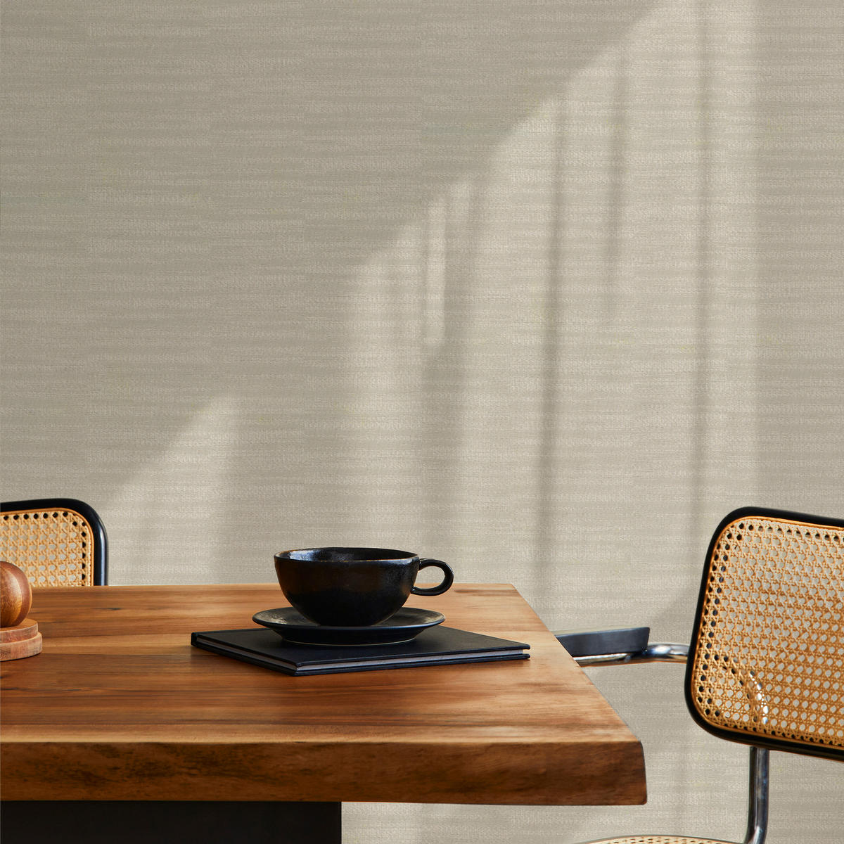 VLIESTAPETE Jacquard - Sandfarben, Papier/Kunststoff (52/1000cm) - Sublime