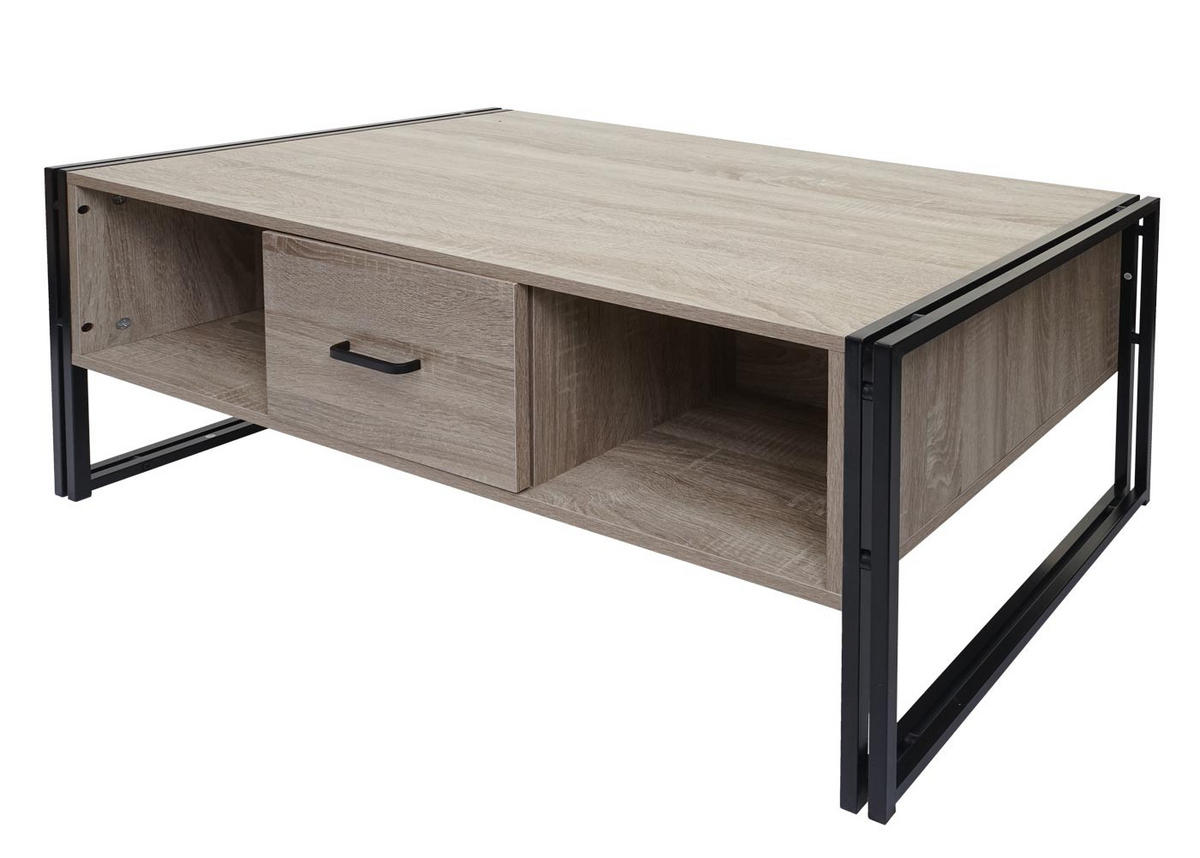 COUCHTISCH A27B rechteck Eiche Dekor - Eichefarben, Holzwerkstoff (60/110/45cm) - MCW