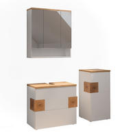 Weiß Hochglanz, Holzwerkstoff (70/64.5/37cm) - Vicco