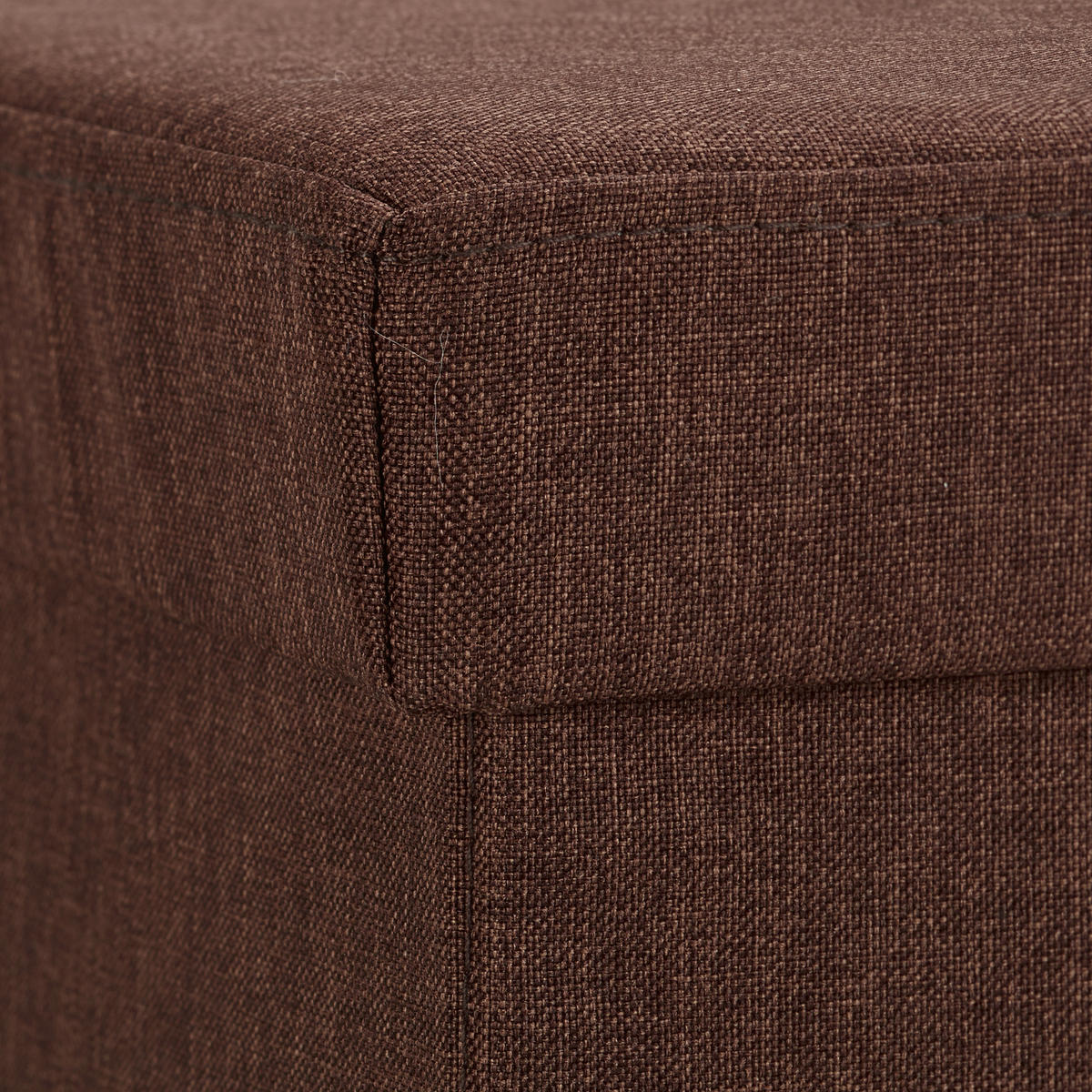 HOCKER - Multicolor, Holzwerkstoff/Textil (38/38/38cm) - Relaxdays