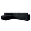 ECKSOFA L Form Didim Schwarz 292/220/78 cm – großes Sofa stilvoll & bequem L - Schwarz, Kunststoff/Textil (220/292cm) - AX Living