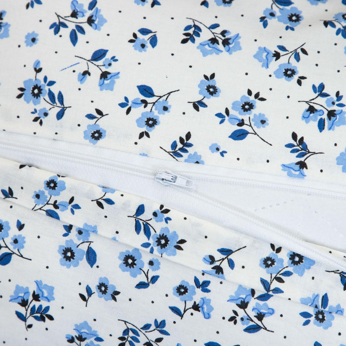 BETTWÄSCHE Melanie Baumwolle 160/200 cm - Blau, Textil (160/200cm) - Homla