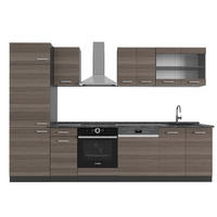 Anthrazit/Grau, Holzwerkstoff (300/81.6/60cm) - Vicco