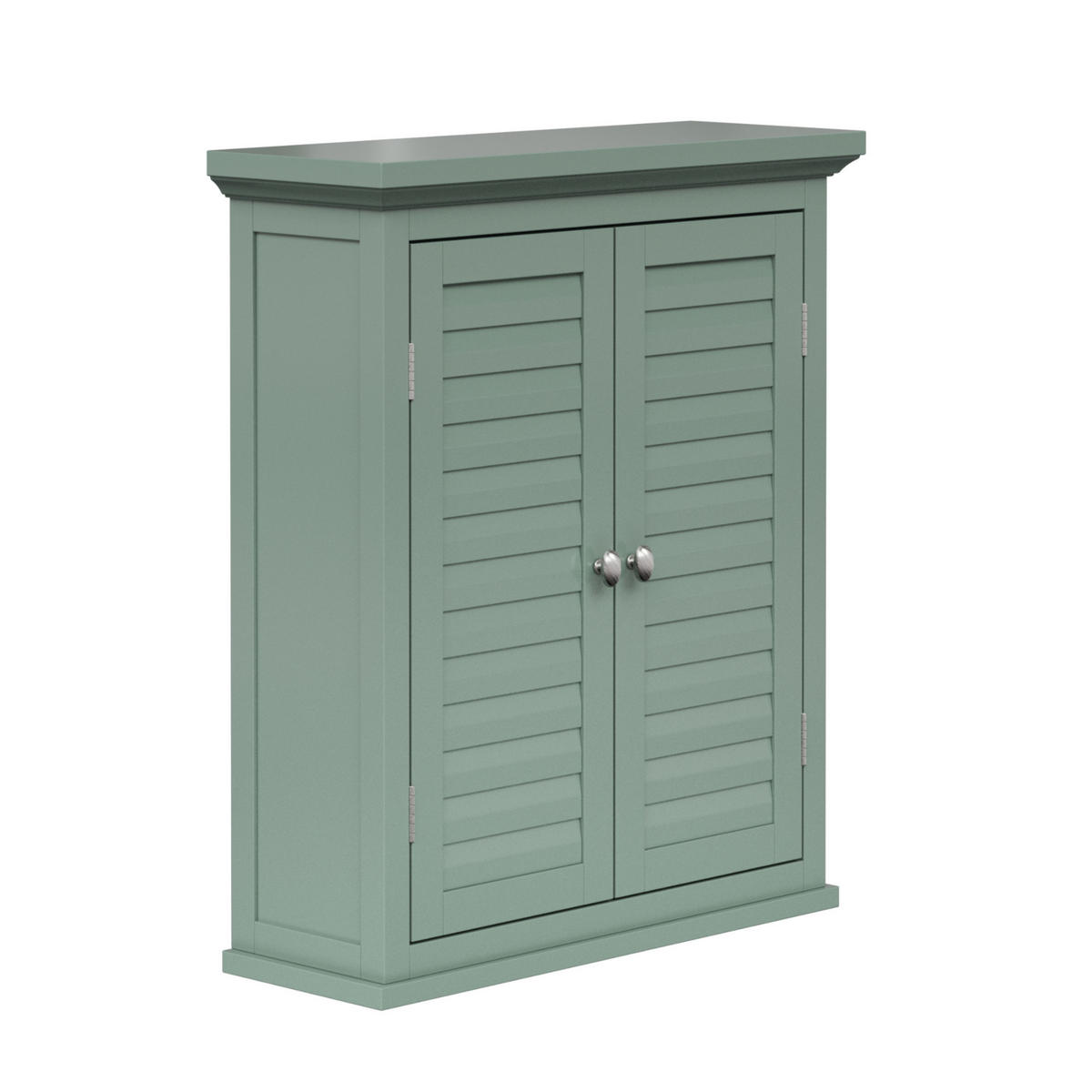 HÄNGESCHRANK 51/61/17 cm - Grün, Holzwerkstoff (51/61/17.8cm) - Teamson Home