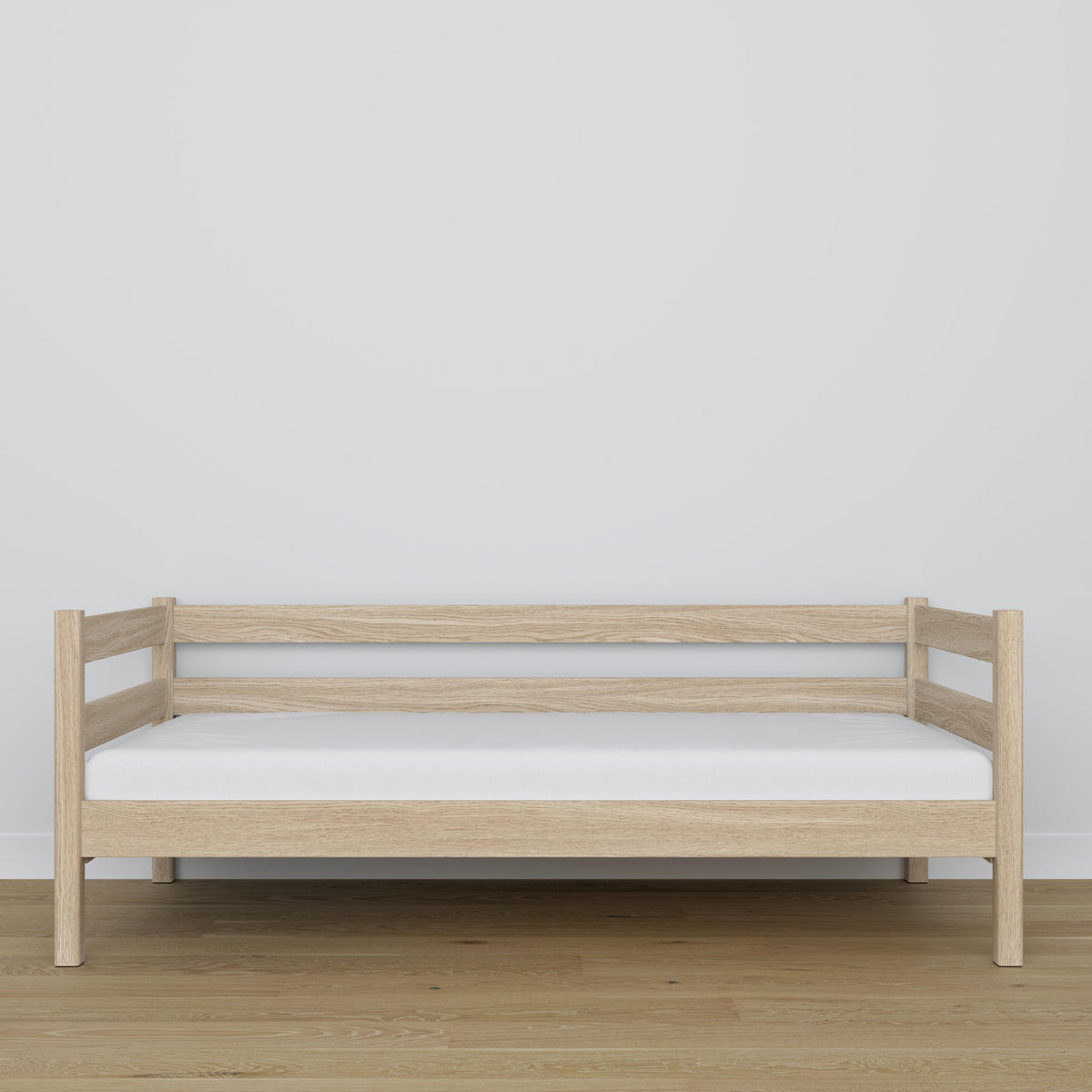 TAGESBETT Sonoma Eiche 90/200 - Sonoma Eiche, Naturmaterialien/Holz (90/200cm) - N-Wood
