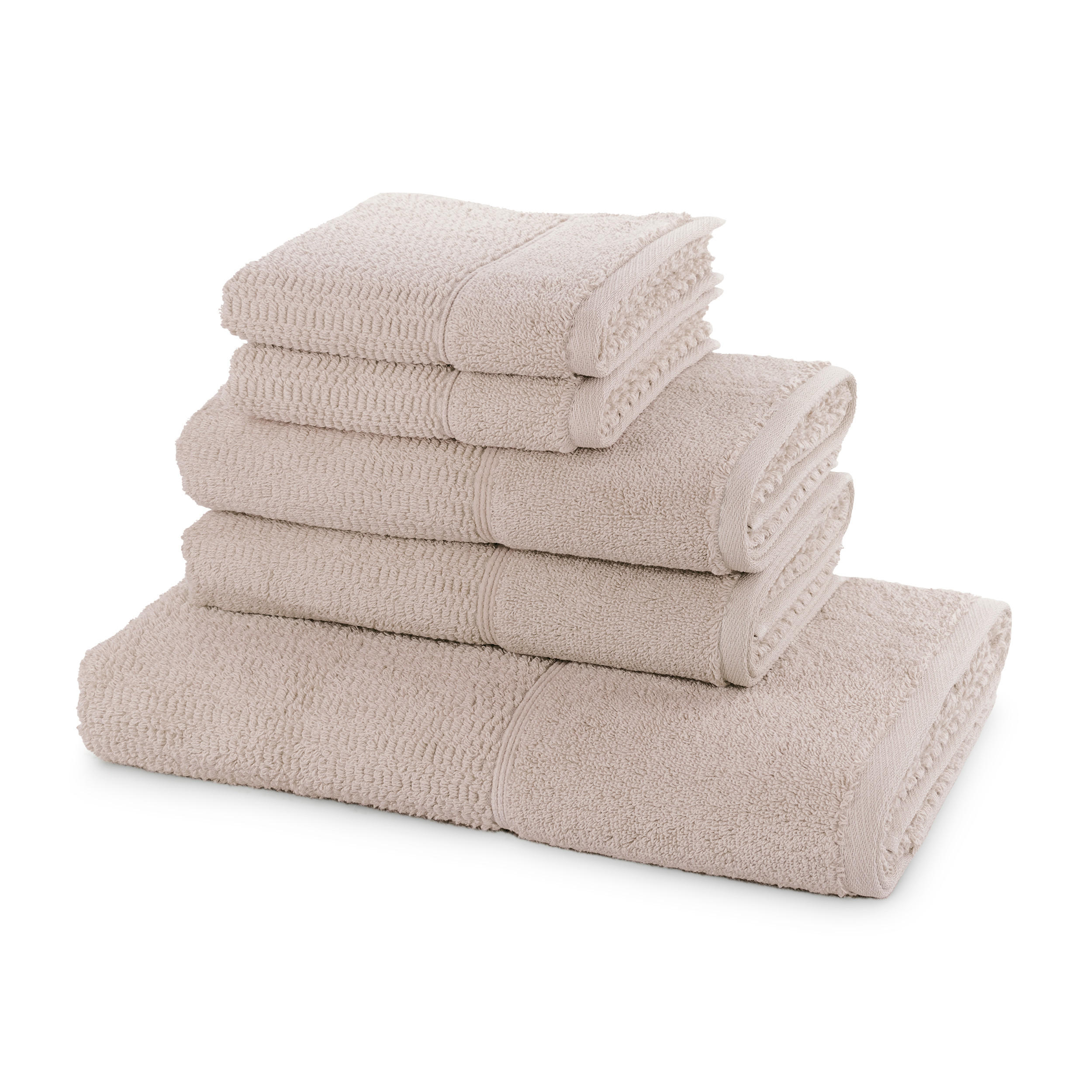 HANDTUCHSET PEARL 5- TLG - Kaschmir, Textil (67/140cm) - Möve for Frottana