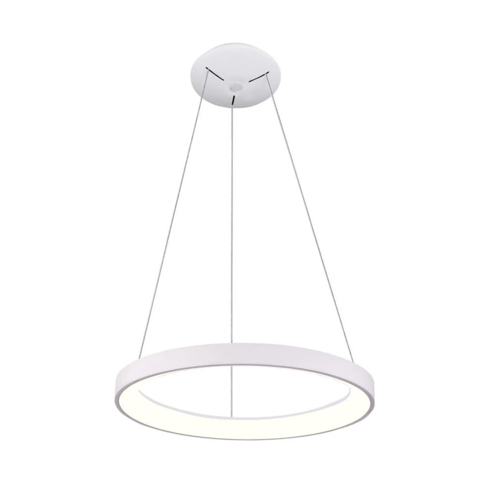 PENDELLEUCHTE Merope 600 Verkehrsweiß - Weiß, Metall (29/29/6cm) - click-licht