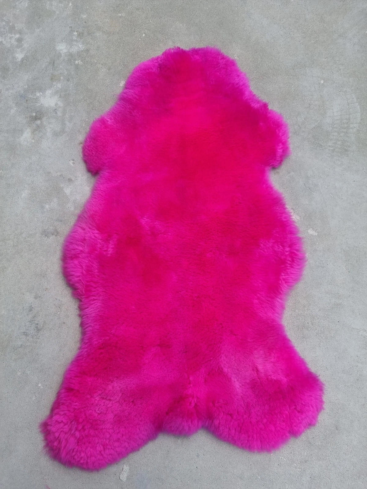 SCHAFFELL Premium Merino Lammfell Pink geschoren ca. 105 cm - Pink, Fell (55/105cm) - Provellus