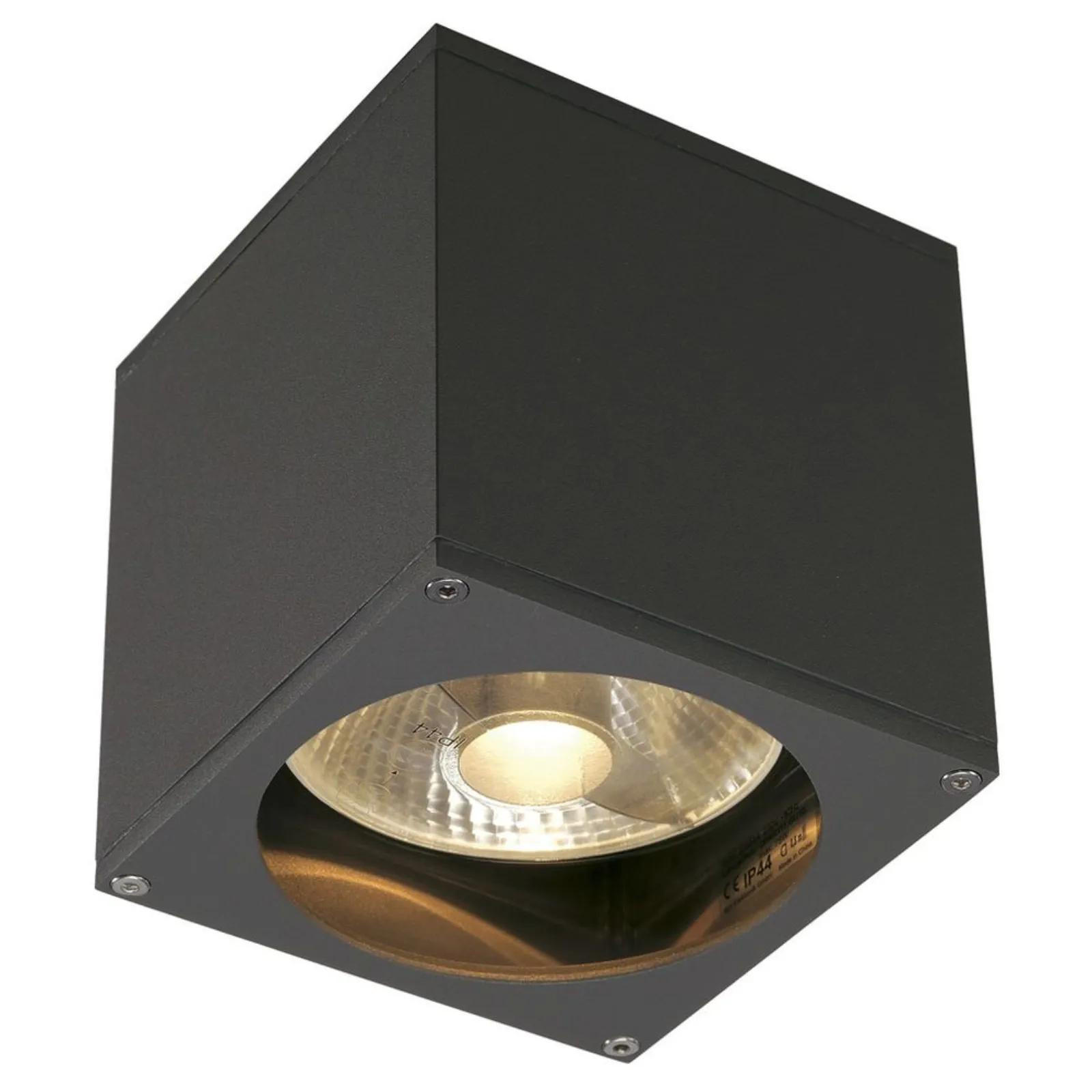 WAND- & DECKENLEUCHTE Big Theo - Anthrazit, Metall (13/13.5/13.5cm) - SLV