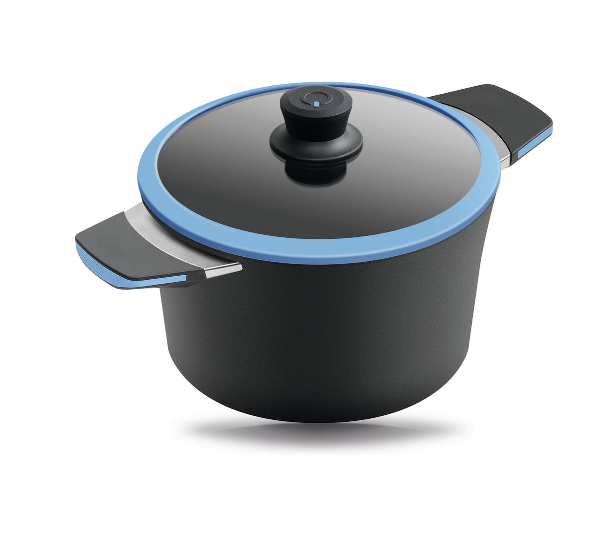 KOCHTOPF INDUKTION ⌀24cm - BLAU - Blau, Kunststoff/Metall (24cm) - Gastrolux