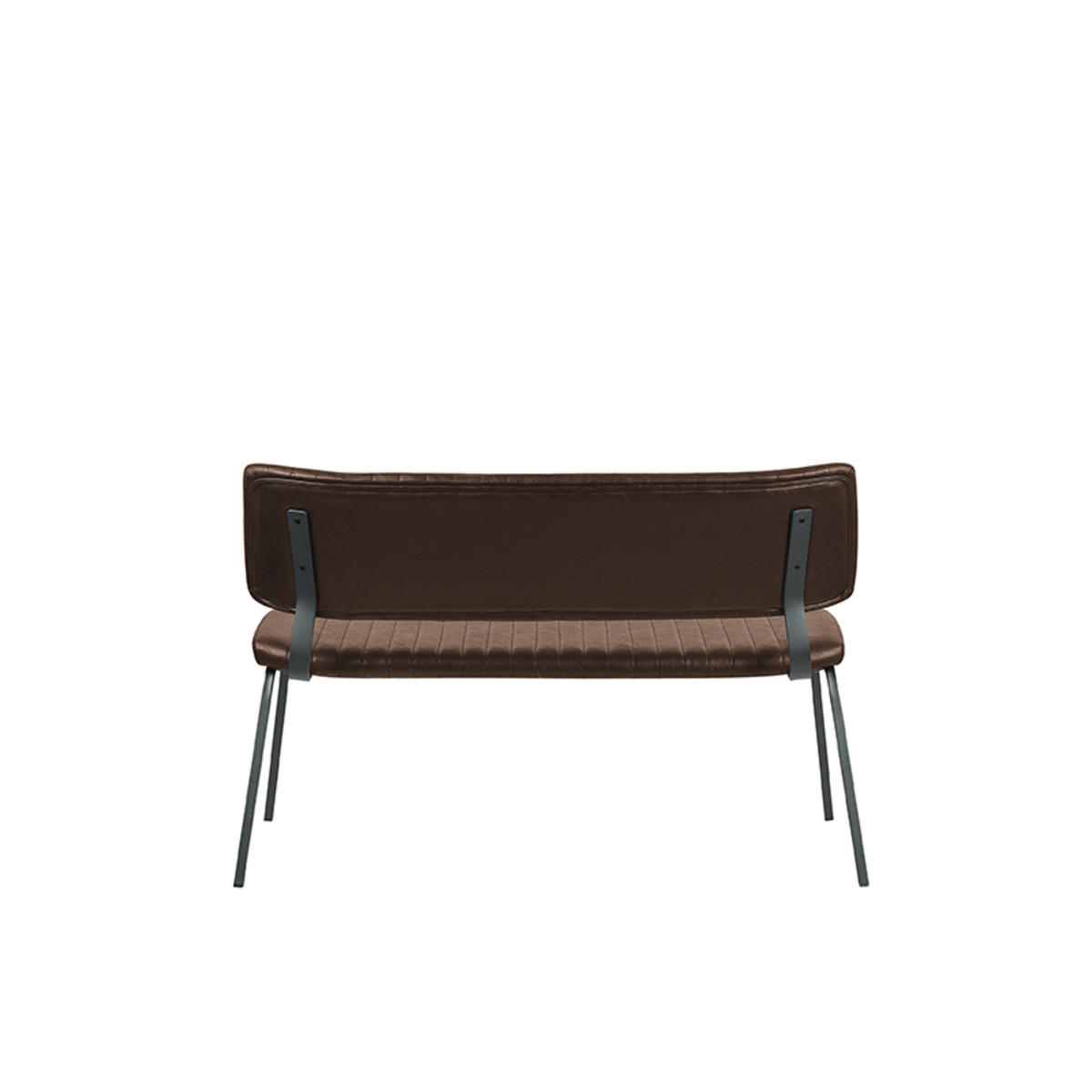 ESSZIMMERBANK Gusto Braun 63/120/81 cm - Braun, Textil (120/81/63cm) - LABEL51