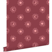 TAPETE Sonnchen 50 x 900 cm - Rot, Papier (50/900cm) - ESTAhome