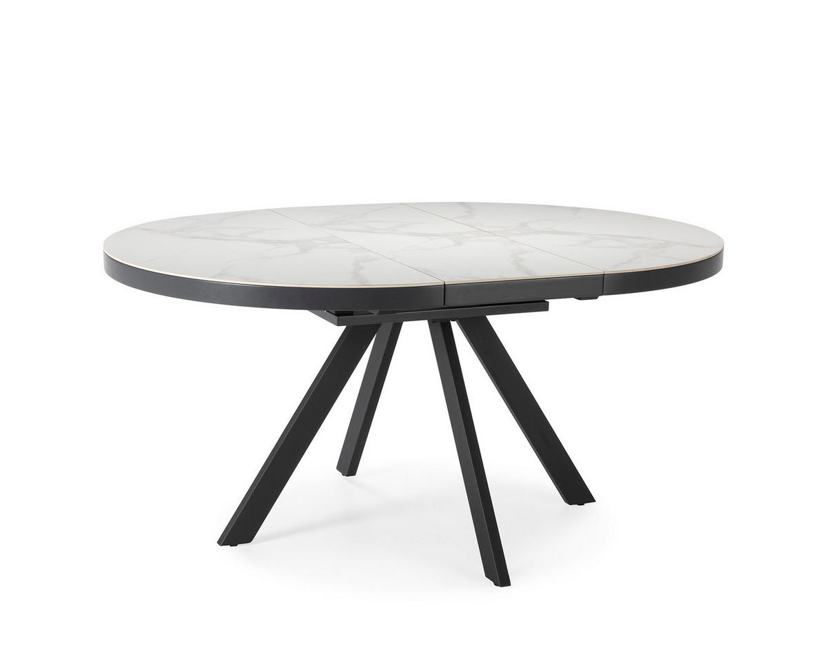 ESSTISCH Bela Weiß 120/120/76 cm - Weiß, Holz (120/120/76cm)