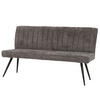 SITZBANK Grau - Grau, Textil (160/90/60cm) - MCW