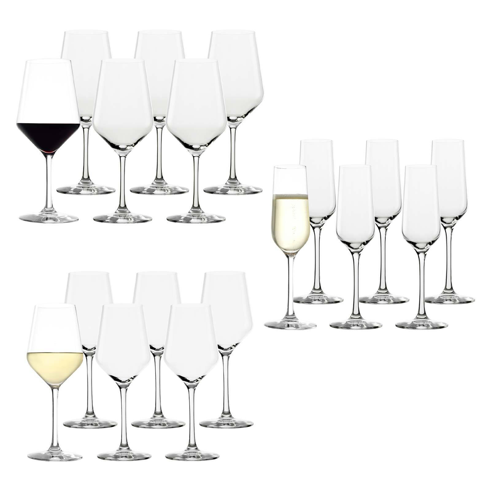 WEIN- UND SEKTGLÄSER Revolution transparent 18er Set - Transparent, Glas - Stölzle Lausitz