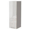 KÜCHENHÄNGESCHRANK W4/30 Essen Weiß Hochglanz / Weiß Matt 30 / 32,5 / 96cm - Weiß Hochglanz/Weiß, Holz/Holzwerkstoff (30/96/32.5cm) - Feldmann-Wohnen