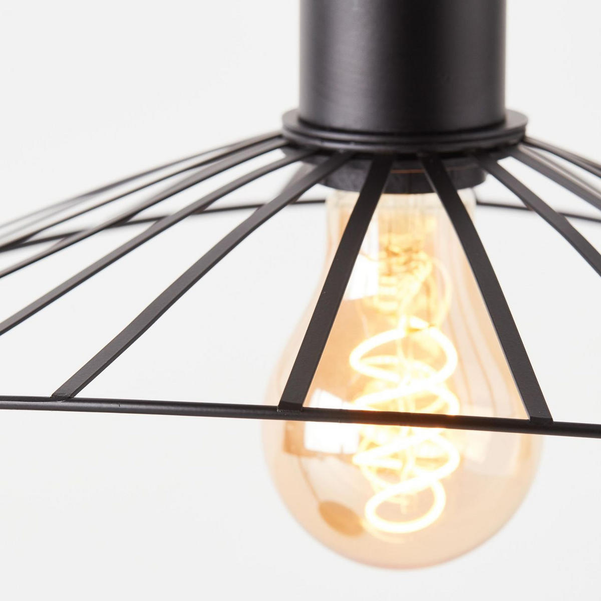 TISCHLEUCHTE Leika 93103/76 - Schwarz, Metall (43/30/45.5cm) - Brilliant