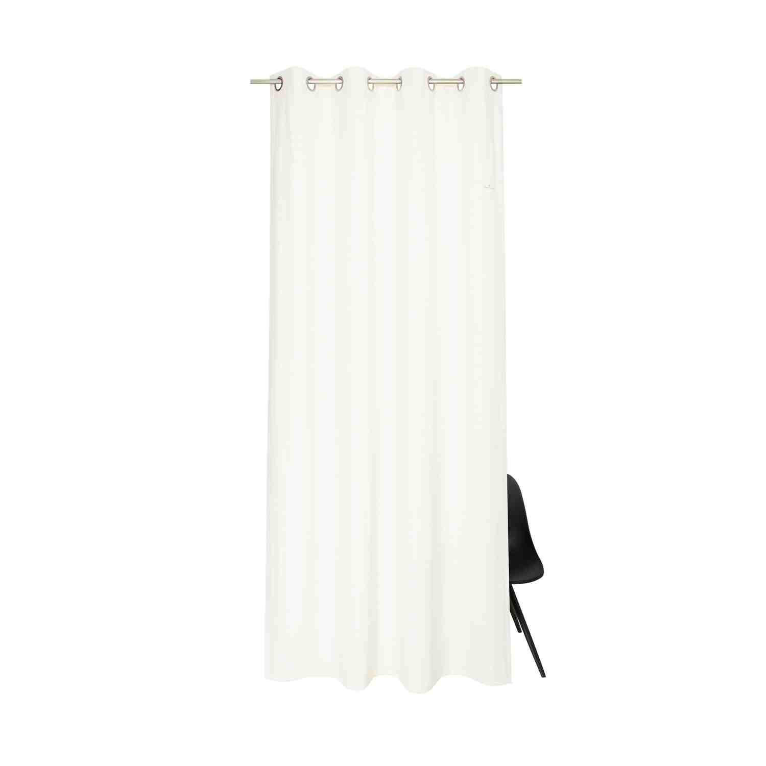BLICKDICHTER ÖSENVORHANG Dove Signature - Perlmutt, Textil (140/0.5/245cm) - Tom Tailor