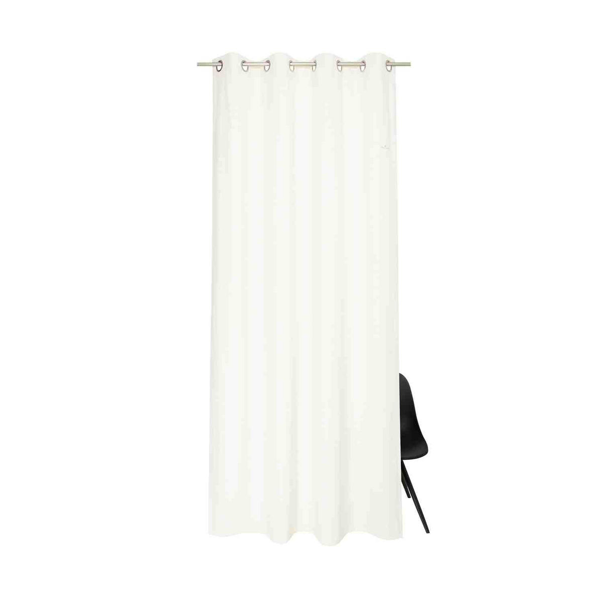 BLICKDICHTER ÖSENVORHANG Dove Signature - Perlmutt, Textil (140/0.5/245cm) - Tom Tailor