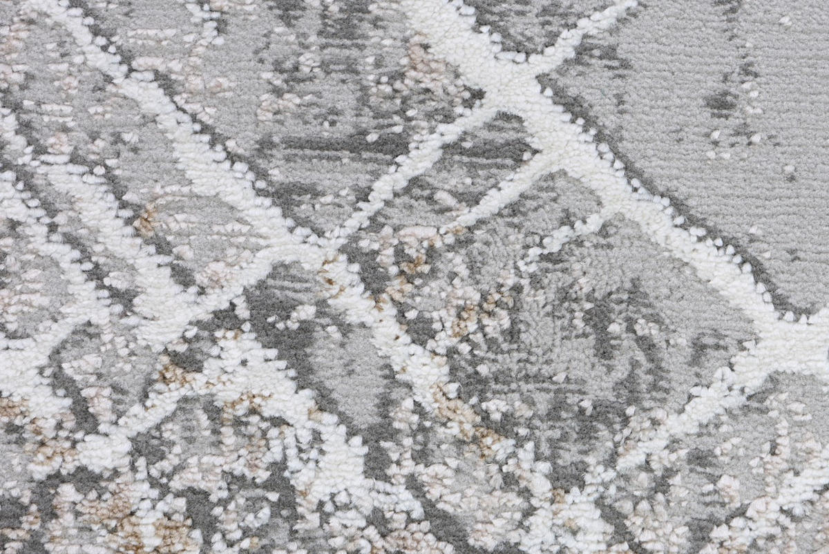 KOBEREC béžový grafitový krémový - 80 x 150 cm - sivohnedá, textil (80/150cm) - Mazovia