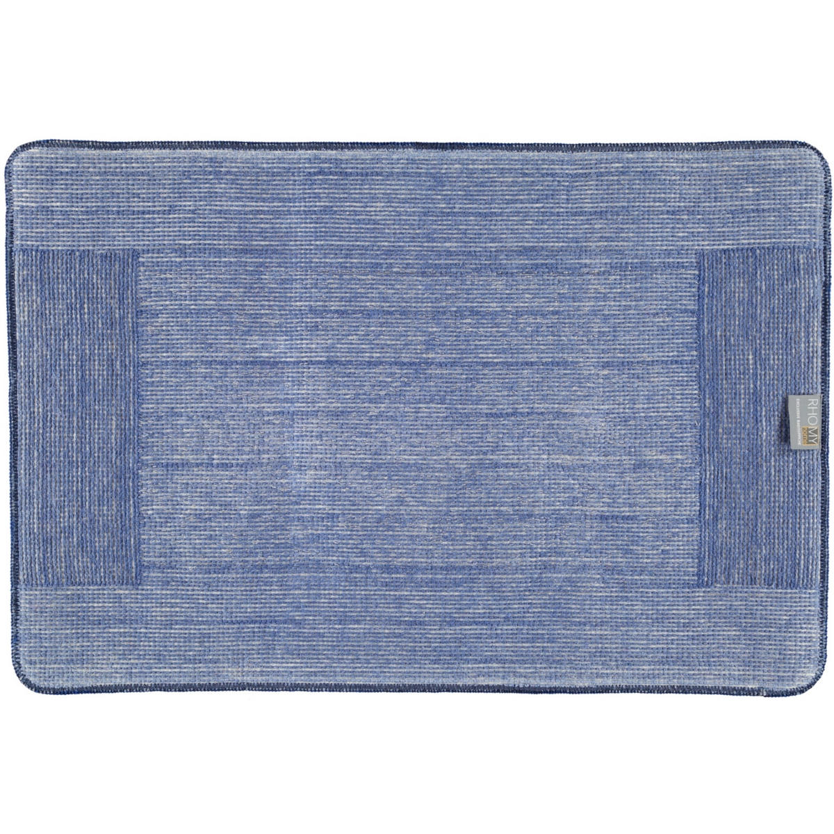 BADTEPPICH VERSAILLES ROYALBLAU-LUREX - 408 - Blau, Textil (60/90cm) - Rhomtuft