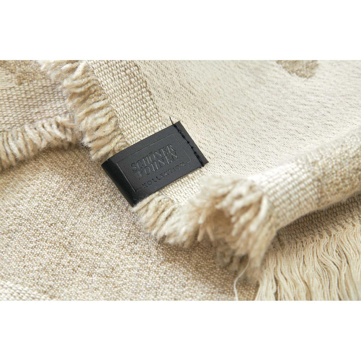 WOHNDECKE VIEW - Beige, Textil (130/170cm) - Schöner Wohnen