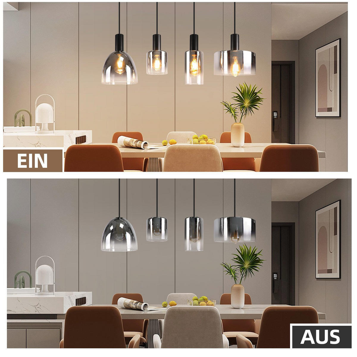 HÄNGELEUCHTE Marsiglio 78/5/180.5 cm - Schwarz, Metall (5/78/180.5cm) - Nettlife