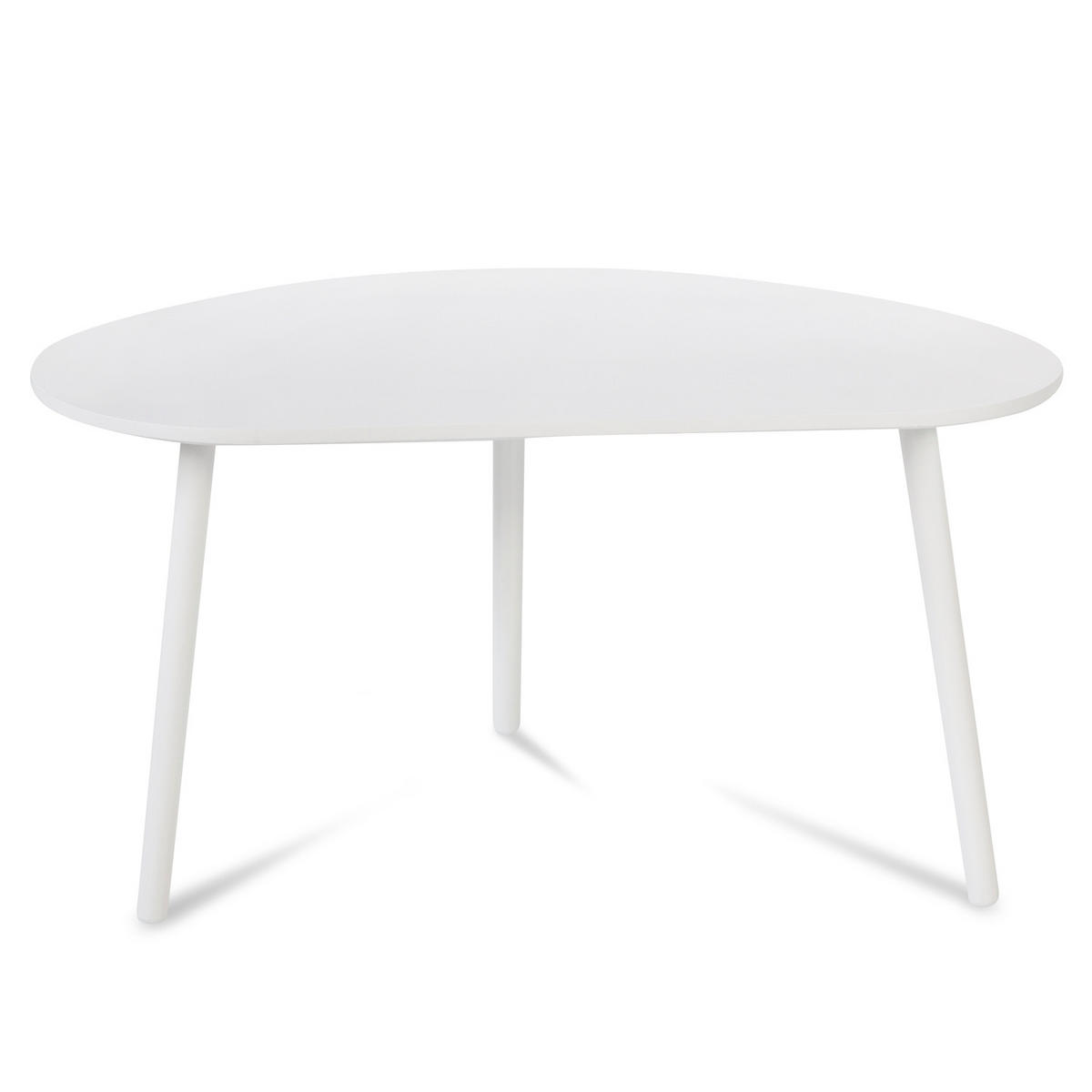 COUCHTISCH Kiefer 84/43 cm Weiß - Weiß, Holz (50/84/43cm) - Homestyle4u