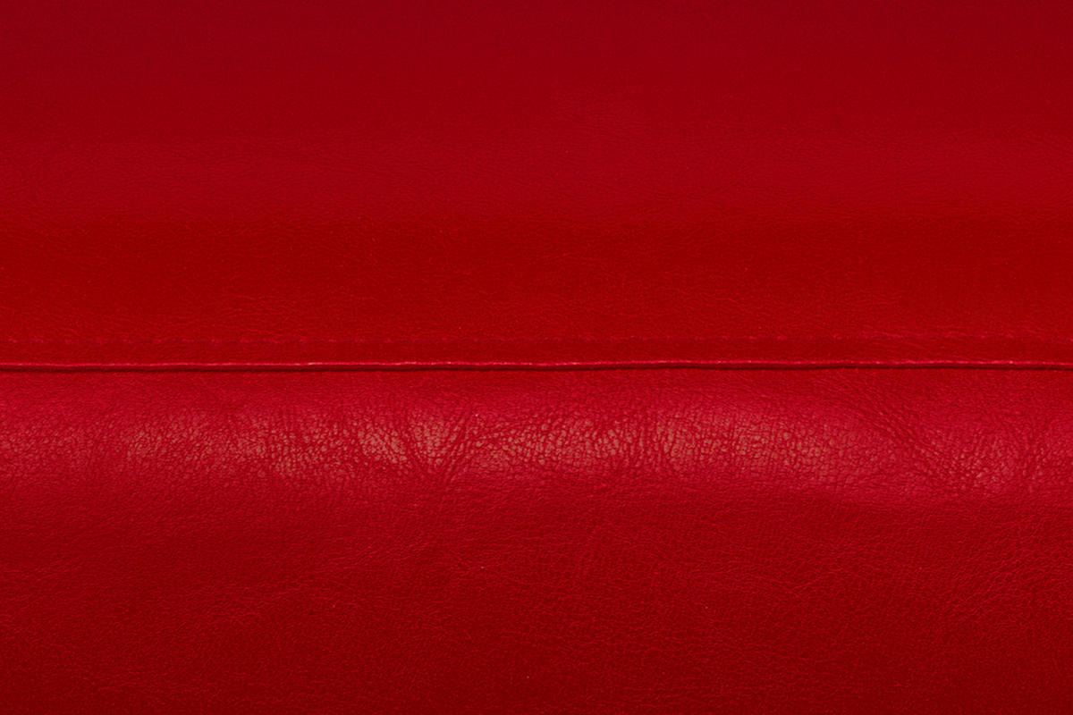 SESSEL ESPECTO Lederoptik, Rot - Rot/Schwarz, Textil (67/71/74cm) - KONSIMO®
