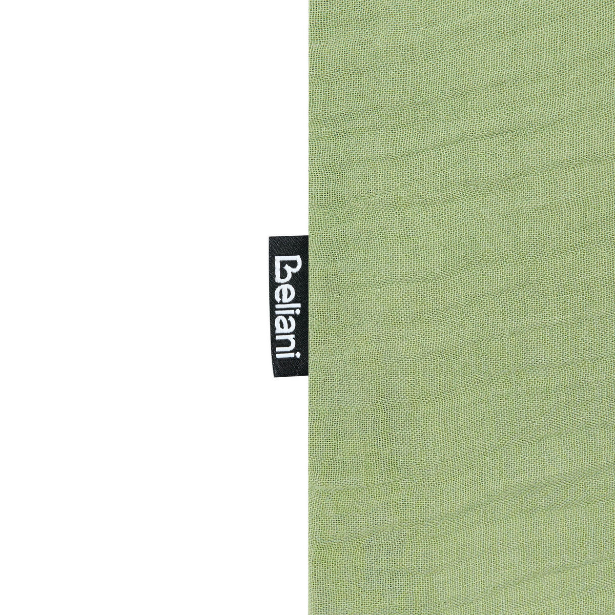 BETTWÄSCHE-SET 150/200 cm Baumwollmusselin Grün Sumner - Grün, Textil (150/200cm) - Beliani